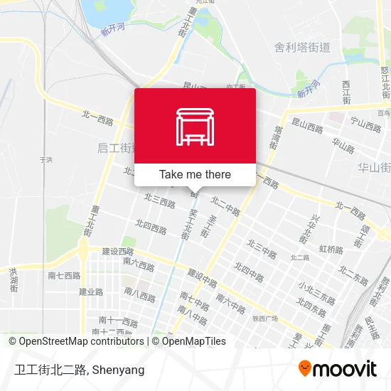 卫工街北二路 map