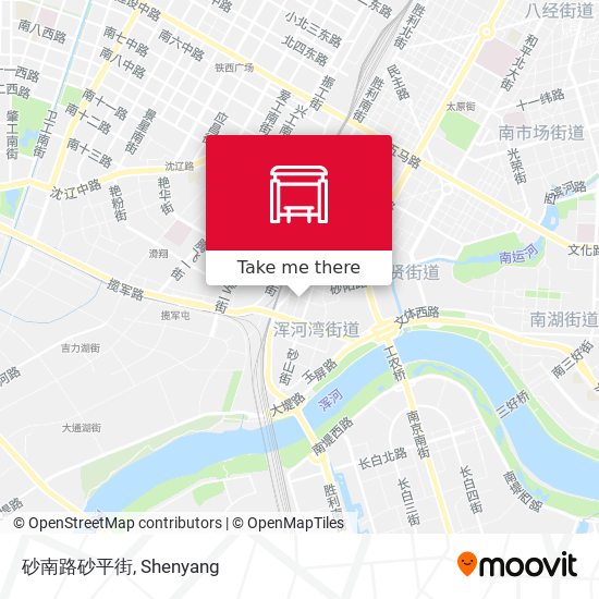 砂南路砂平街 map