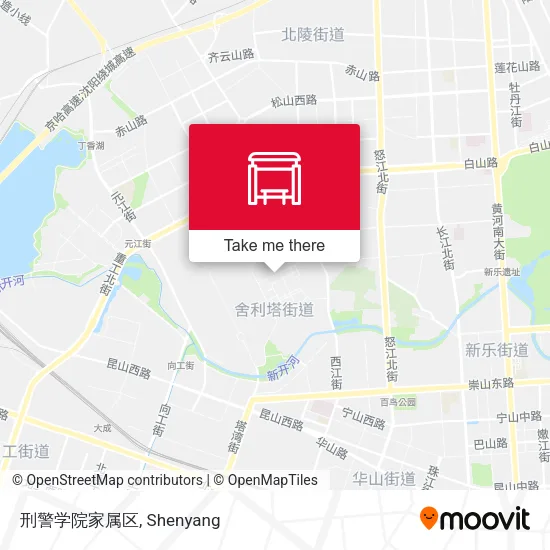 刑警学院家属区 map