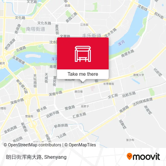 朗日街浑南大路 map