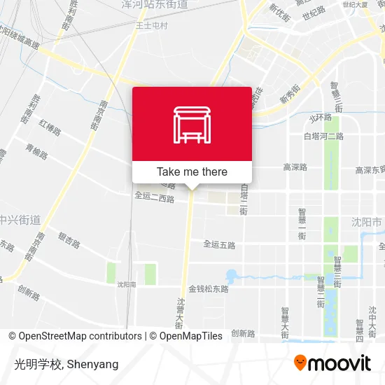 光明学校 map