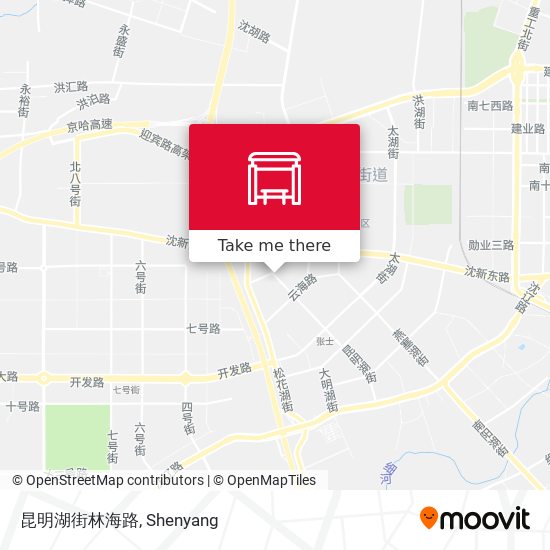 昆明湖街林海路 map