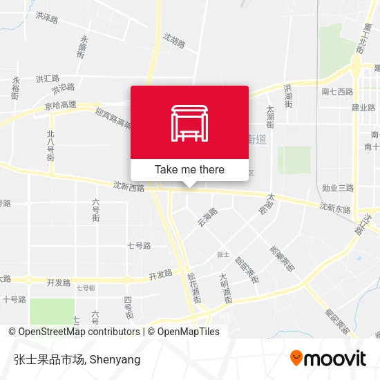 张士果品市场 map
