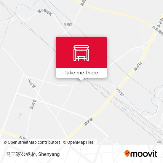 马三家公铁桥 map