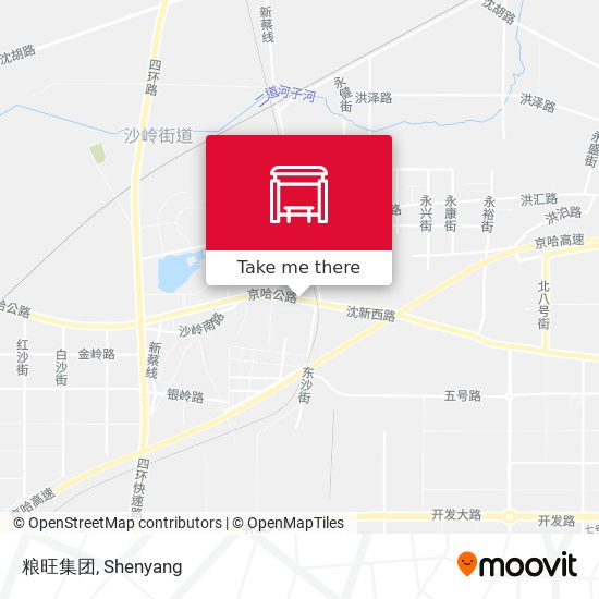 粮旺集团 map