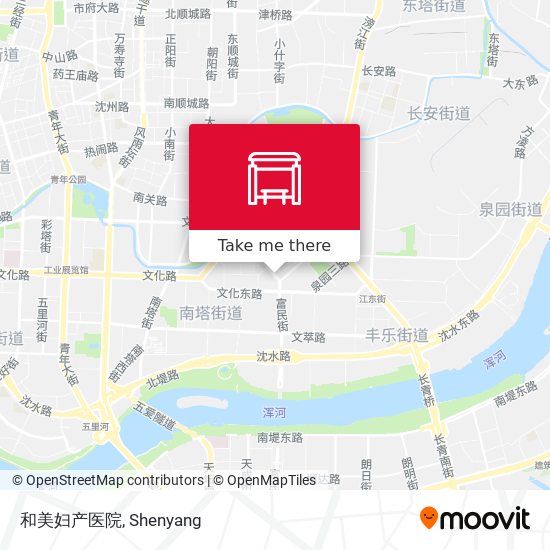 和美妇产医院 map