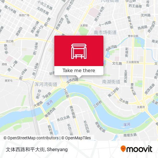 文体西路和平大街 map