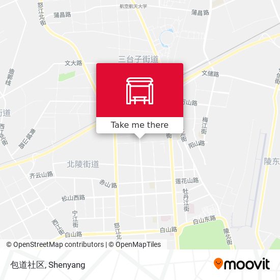 包道社区 map