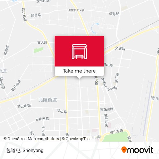 包道屯 map