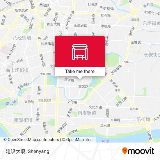 建设大厦 map