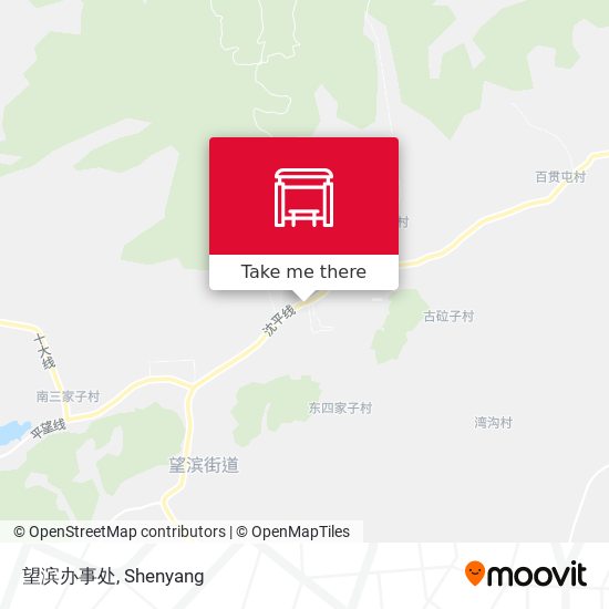 望滨办事处 map