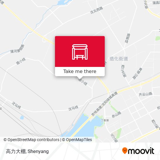 高力大棚 map