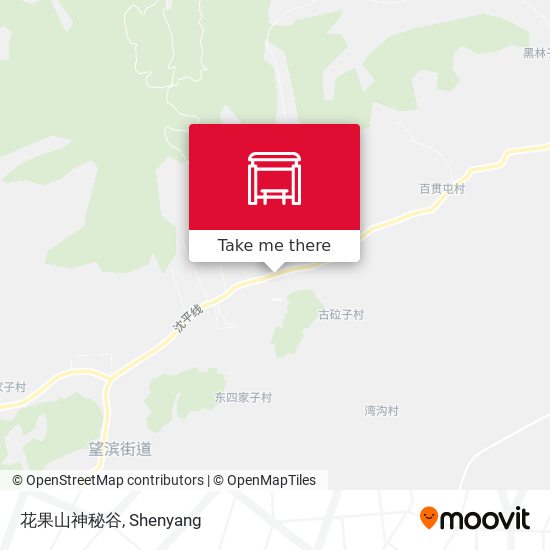 花果山神秘谷 map