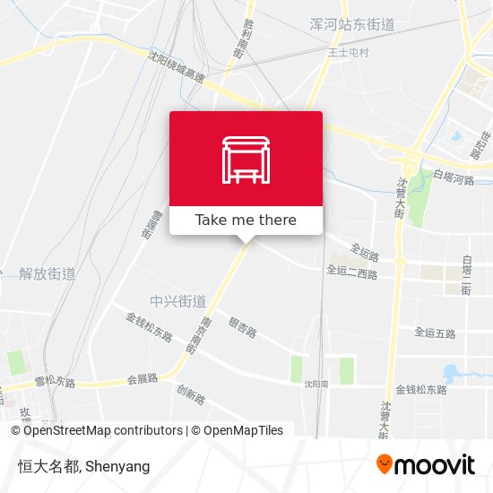 恒大名都 map