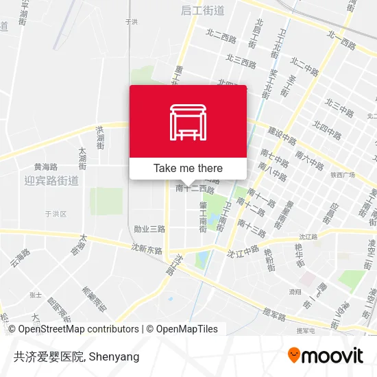 共济爱婴医院 map
