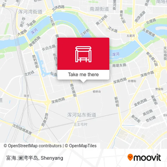 富海.澜湾半岛 map