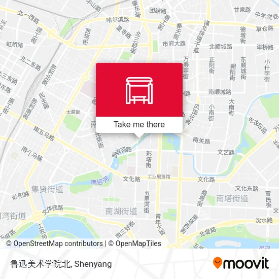 鲁迅美术学院北 map