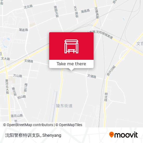 沈阳警察特训支队 map
