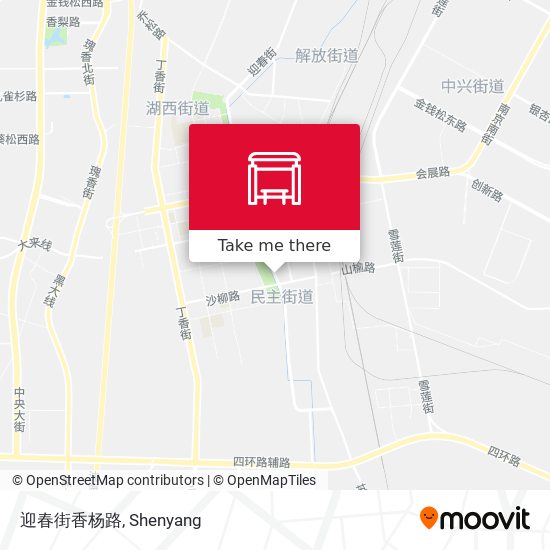 迎春街香杨路 map