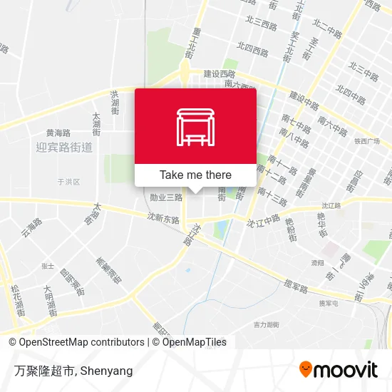 万聚隆超市 map