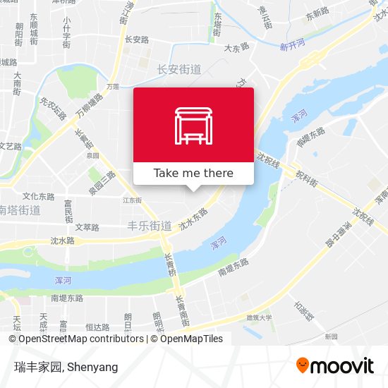 瑞丰家园 map