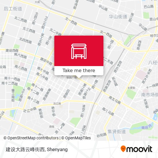 建设大路云峰街西 map