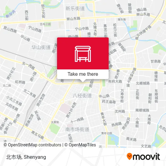 北市场 map
