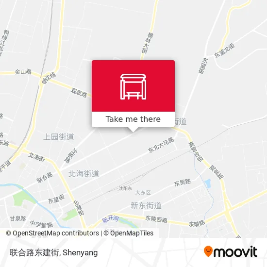 联合路东建街 map
