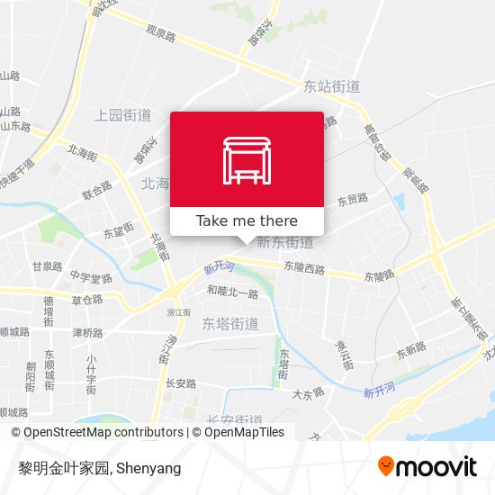 黎明金叶家园 map