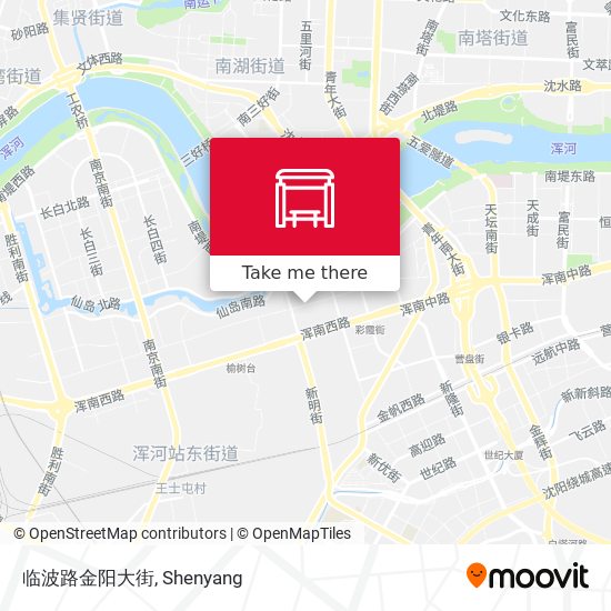 临波路金阳大街 map