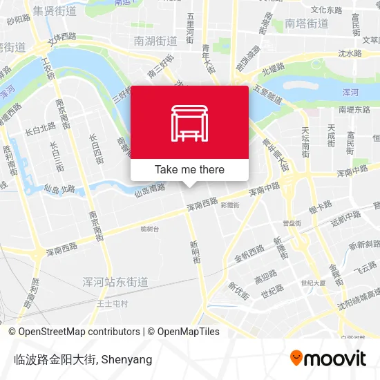 临波路金阳大街 map