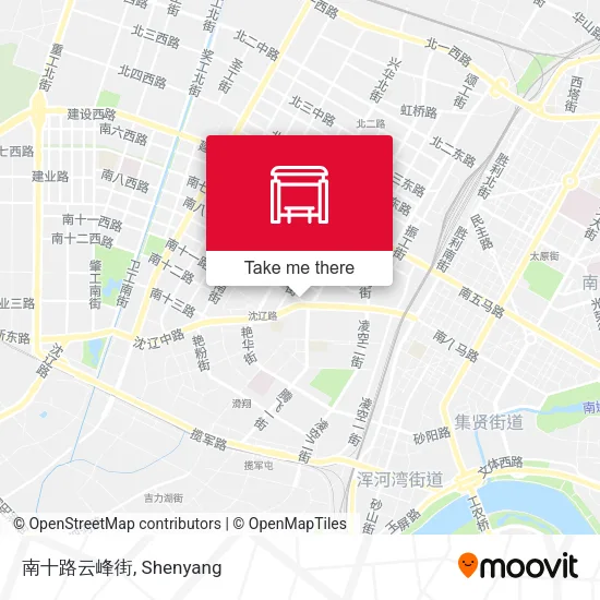 南十路云峰街 map