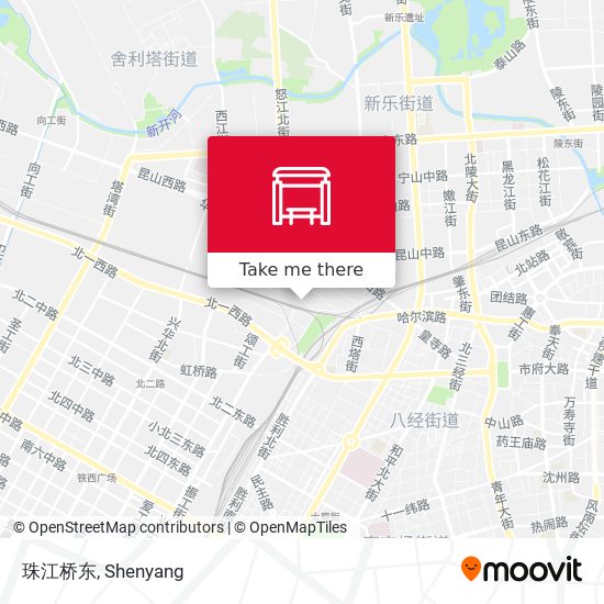 珠江桥东 map