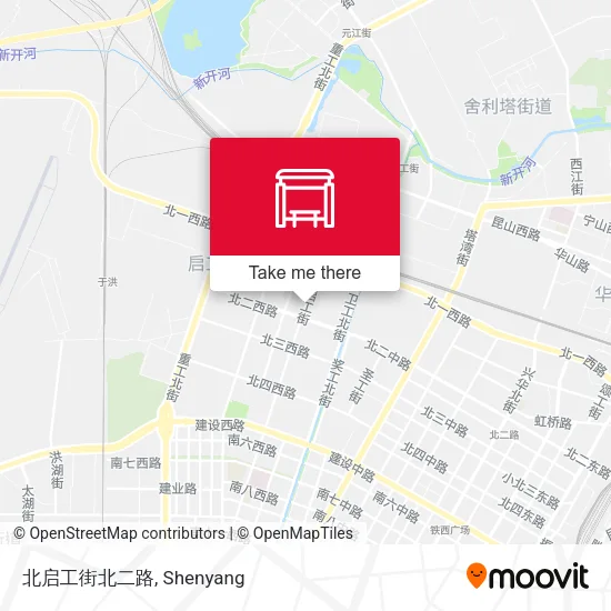 北启工街北二路 map