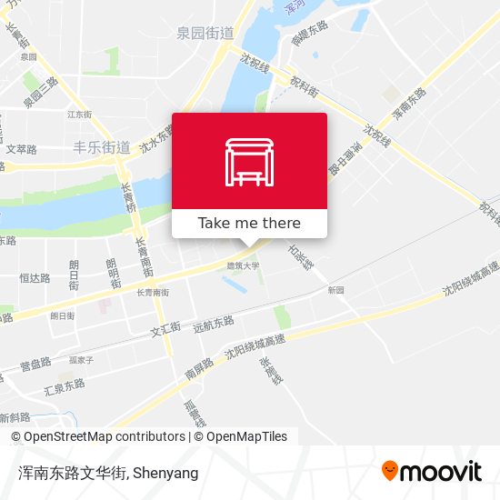 浑南东路文华街 map