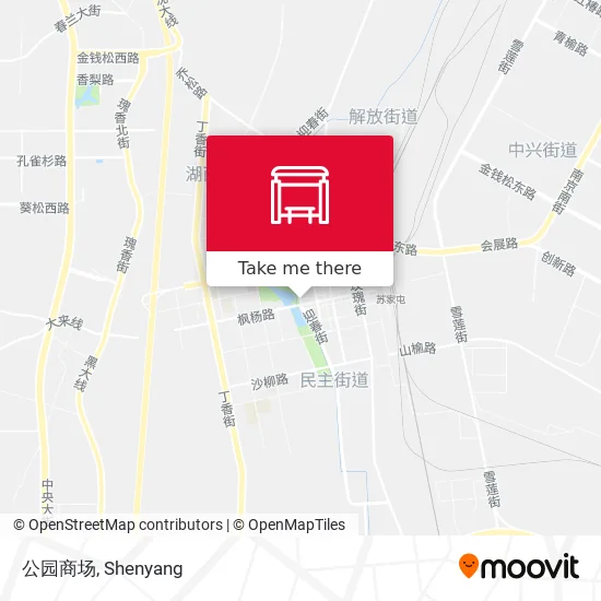 公园商场 map