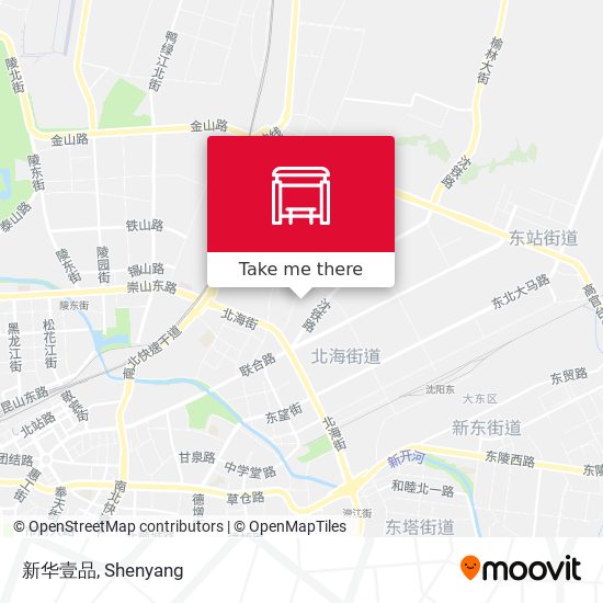 新华壹品 map