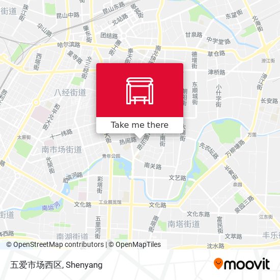 五爱市场西区 map