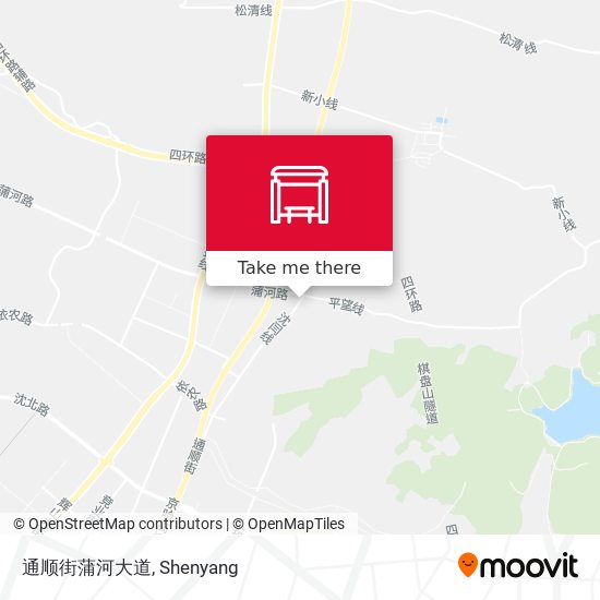 通顺街蒲河大道 map