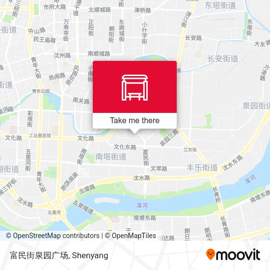 富民街泉园广场 map