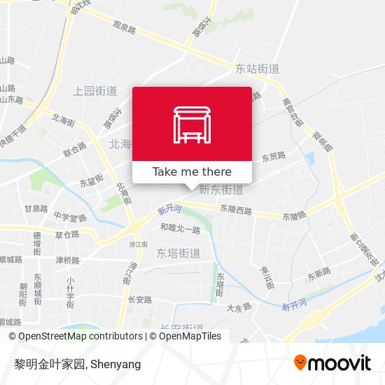 黎明金叶家园 map