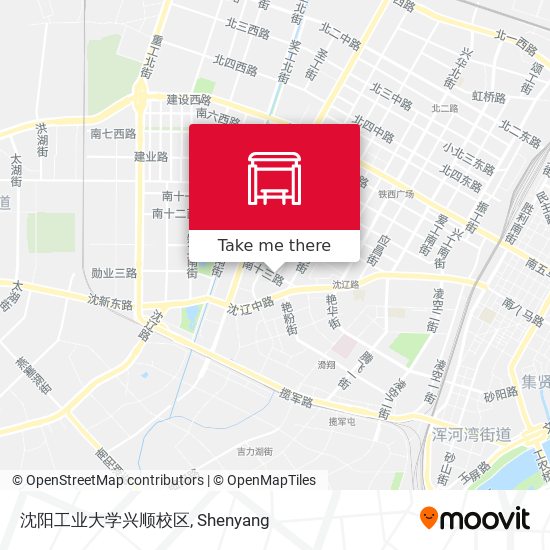 沈阳工业大学兴顺校区 map