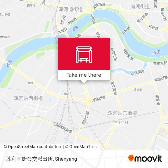 胜利南街公交派出所 map