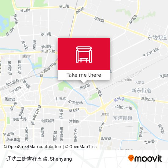 辽沈二街吉祥五路 map