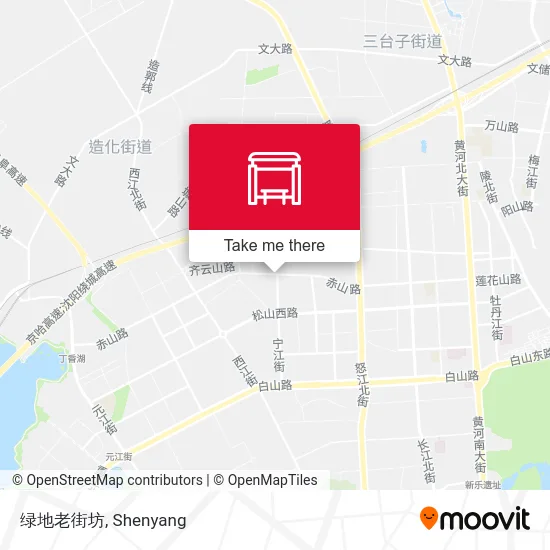 绿地老街坊 map