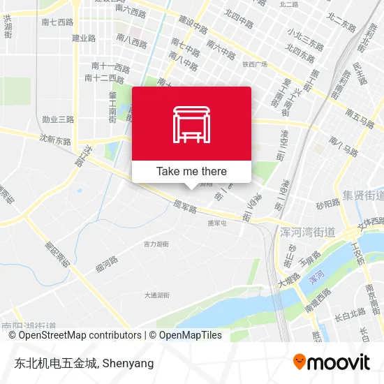 东北机电五金城 map