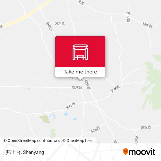 邦士台 map