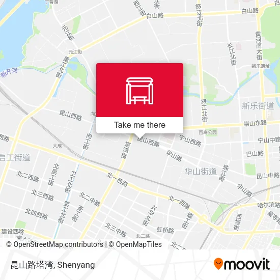 昆山路塔湾 map