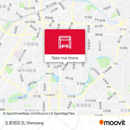 五爱西区北 map