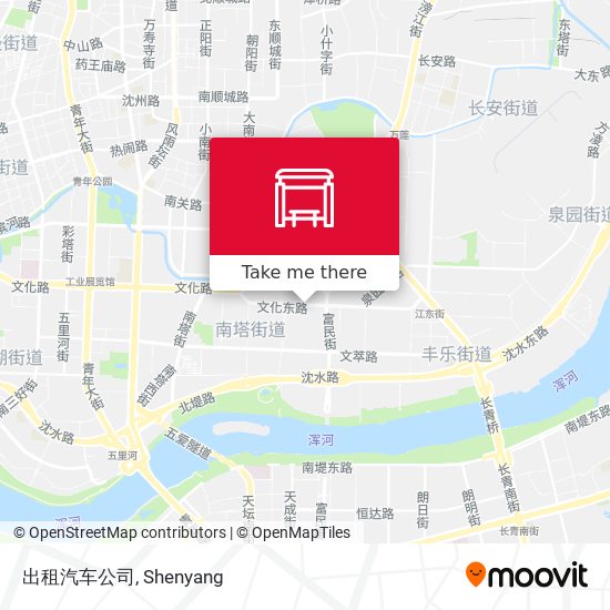 出租汽车公司 map